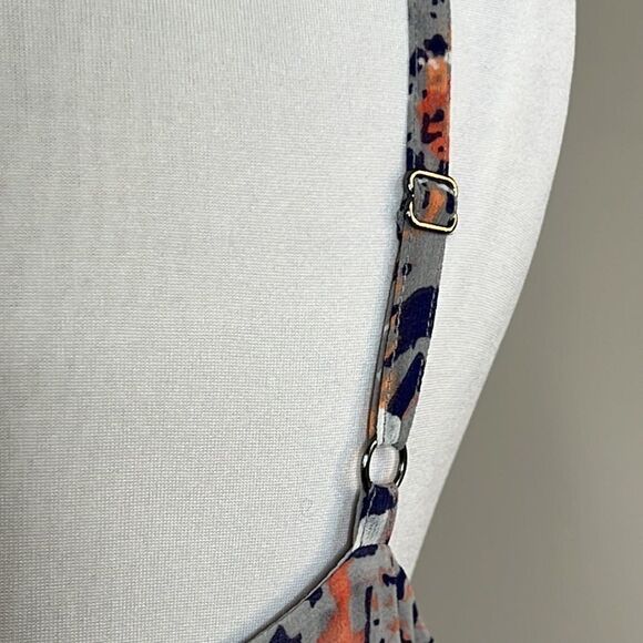 CABI Flowy Chiffon Abstract Print Fresco Slipdress Tunic #5049 - Picture 6 of 8